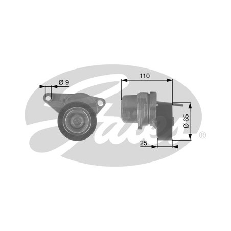 TENSOR DE CORREA DE ACCESORIOS GATES T38313