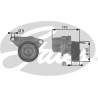 TENSOR DE CORREA DE ACCESORIOS GATES T38313