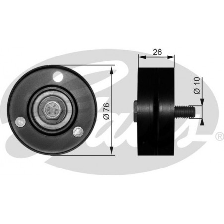 TENSOR DE CORREA DE ACCESORIOS GATES T36083