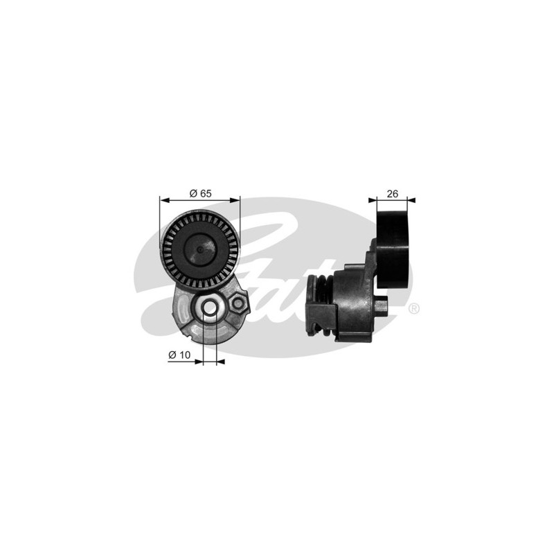 TENSOR DE CORREA DE ACCESORIOS GATES T39009