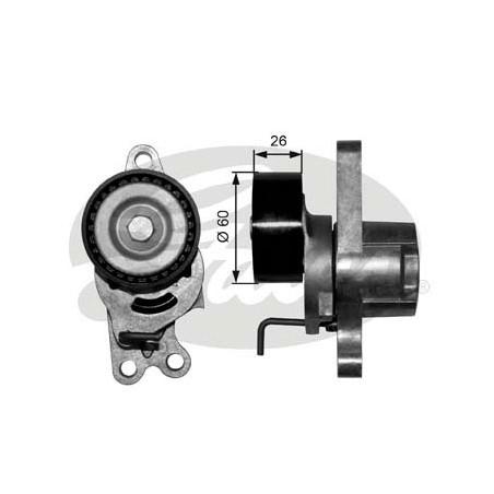 TENSOR DE CORREA DE ACCESORIOS GATES T39055