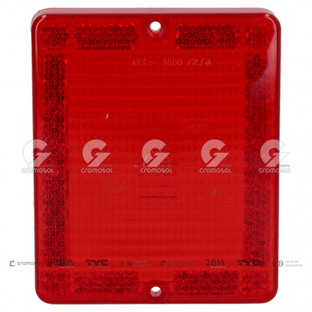 LENTE DE FARO TRASERO RUBINETTI 13701/R