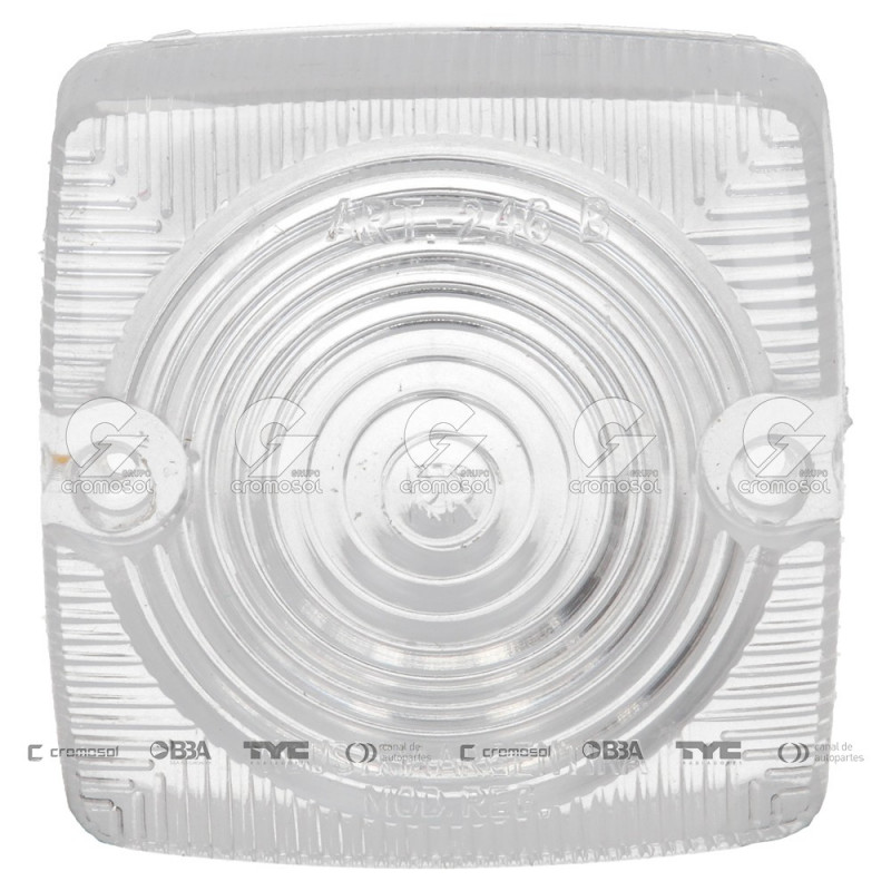 LENTE DE FARO DELANTERO RUBINETTI 13702/C