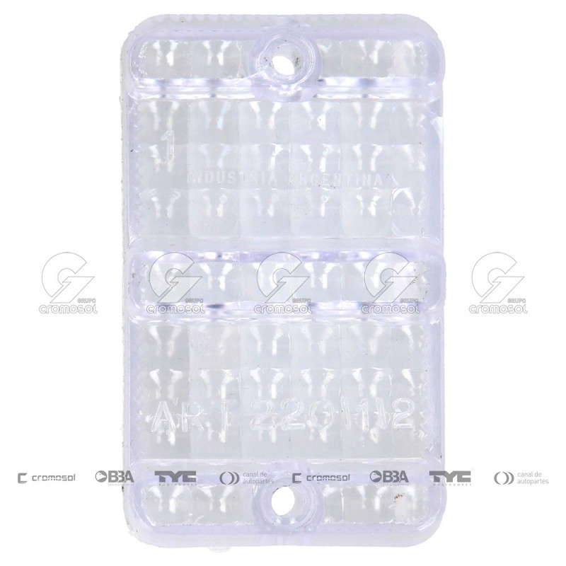 LENTE DE FARO TRASERO RUBINETTI 13705/C