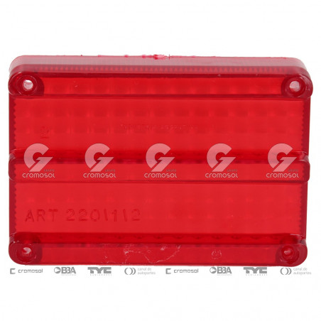 LENTE DE FARO TRASERO RUBINETTI 13705/R