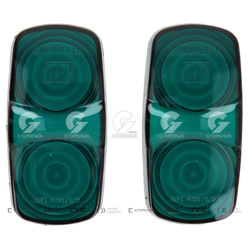 LENTE DE FARO DELANTERO A-PLASTIC 13712/V