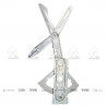 MAQUINA LEVANTA CRISTAL BRASIL 13763/D