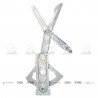 MAQUINA LEVANTA CRISTAL BRASIL 13763/I