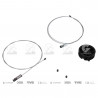 KIT DE REPARACION DE MAQUINA LEVANTA CRISTAL IND.ARG. 13961/6