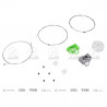 KIT DE REPARACION DE MAQUINA LEVANTA CRISTAL IND.ARG. 14003/5D