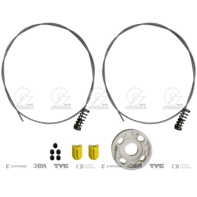 KIT DE REPARACION DE MAQUINA LEVANTA CRISTAL IND.ARG. 14009/6