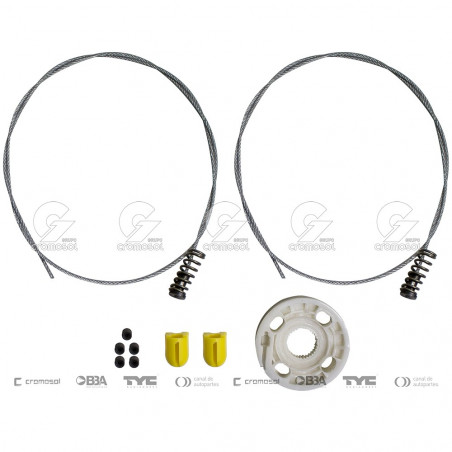 KIT DE REPARACION DE MAQUINA LEVANTA CRISTAL IND.ARG. 14009/6