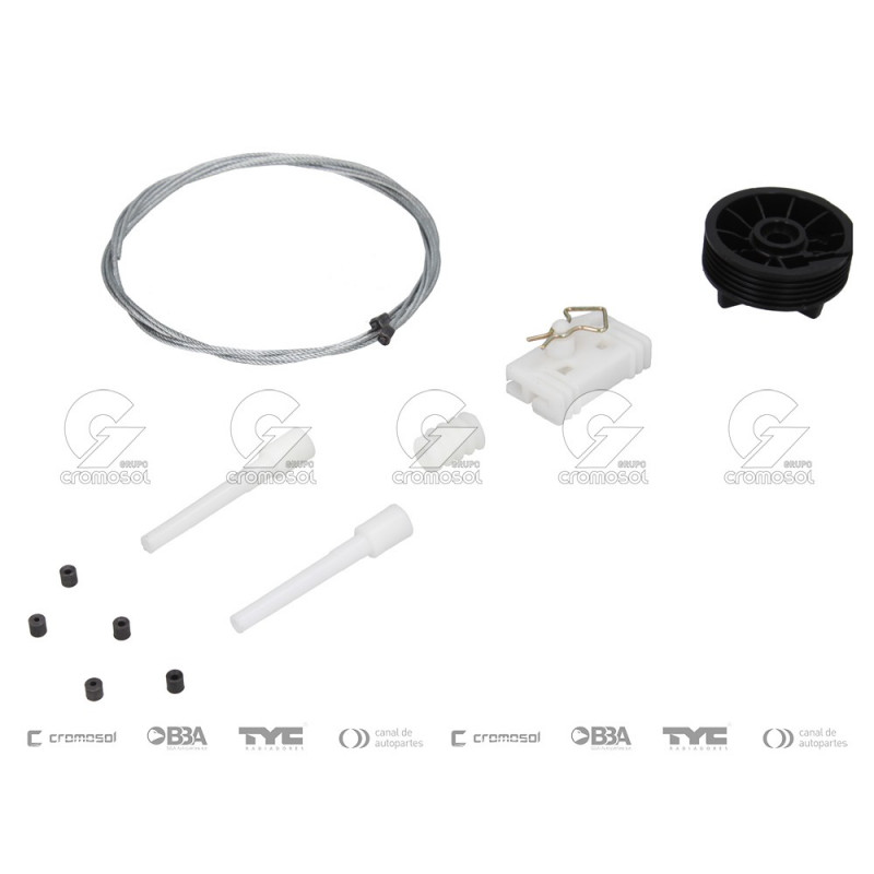 KIT DE REPARACION DE MAQUINA LEVANTA CRISTAL IND.ARG. 14104/6D