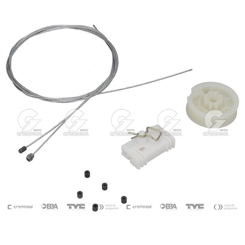 KIT DE REPARACION DE MAQUINA LEVANTA CRISTAL IND.ARG. 14104/8D