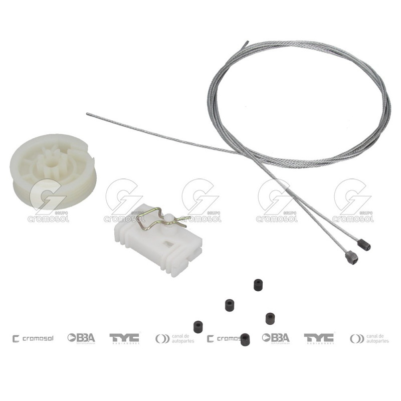 KIT DE REPARACION DE MAQUINA LEVANTA CRISTAL IND.ARG. 14104/8I