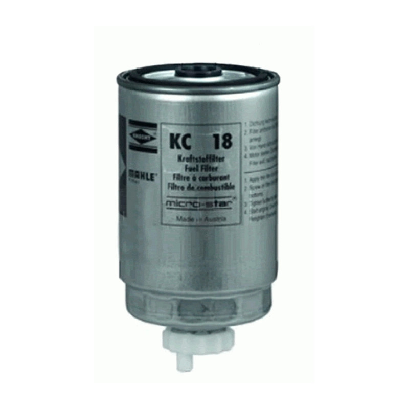 FILTRO DE COMBUSTIBLE (DIESEL) MAHLE KC 18
