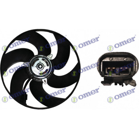 ELECTROVENTILADOR DE AIRE ACONDICIONADO OMER EV-122