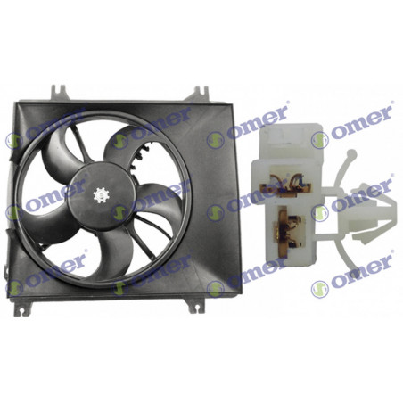 ELECTROVENTILADOR DE AIRE ACONDICIONADO OMER EV-542