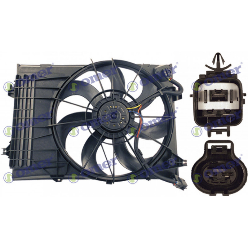 ELECTROVENTILADOR DE AIRE ACONDICIONADO OMER EV-550