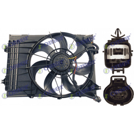 ELECTROVENTILADOR DE AIRE ACONDICIONADO OMER EV-550