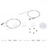 KIT DE REPARACION DE MAQUINA LEVANTA CRISTAL IND.ARG. 14222/5