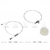 KIT DE REPARACION DE MAQUINA LEVANTA CRISTAL IND.ARG. 14225/5
