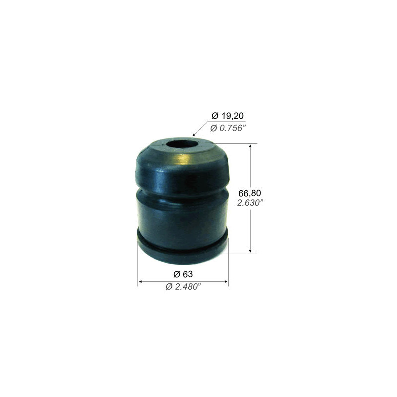 TOPE DE AMORTIGUADOR DE SUSPENSION CAPEMI 7344