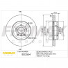 DISCO DE FRENO FREMAX BD3554
