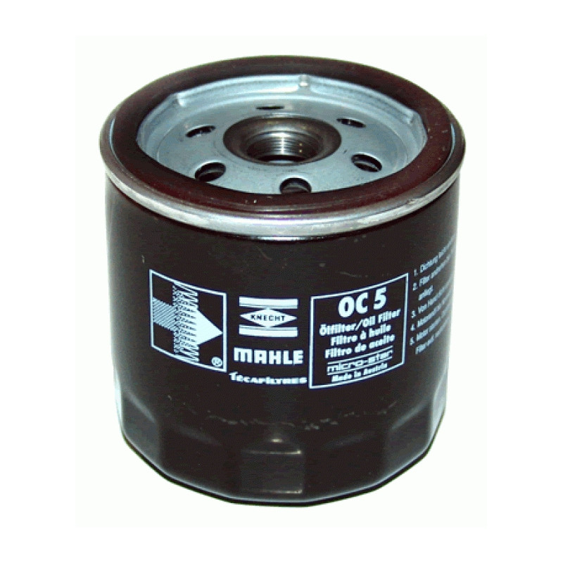 FILTRO DE ACEITE DE MOTOR MAHLE OC 5