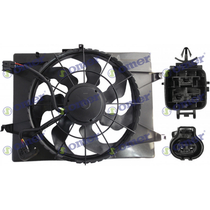 ELECTROVENTILADOR DE AIRE ACONDICIONADO OMER EV-568