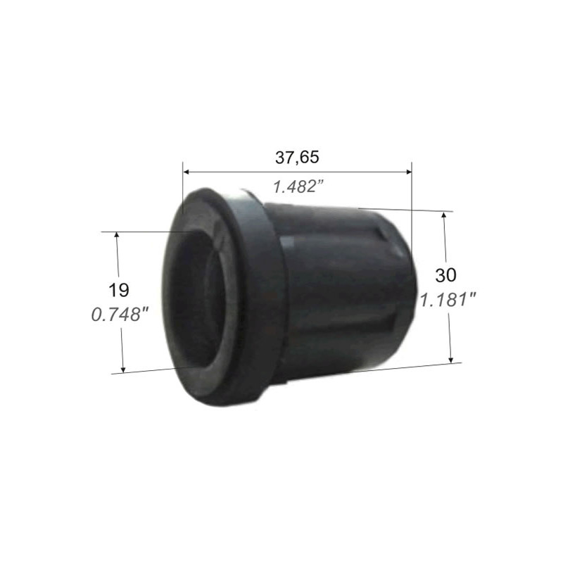 BUJE DE ELASTICO DE SUSPENSION CAPEMI 1762