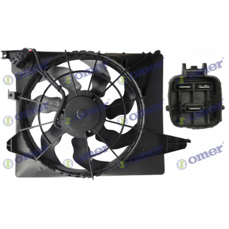 ELECTROVENTILADOR DE AIRE ACONDICIONADO OMER EV-577
