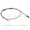 CABLE DE APERTURA DE CAPOT IND.ARG. 14498