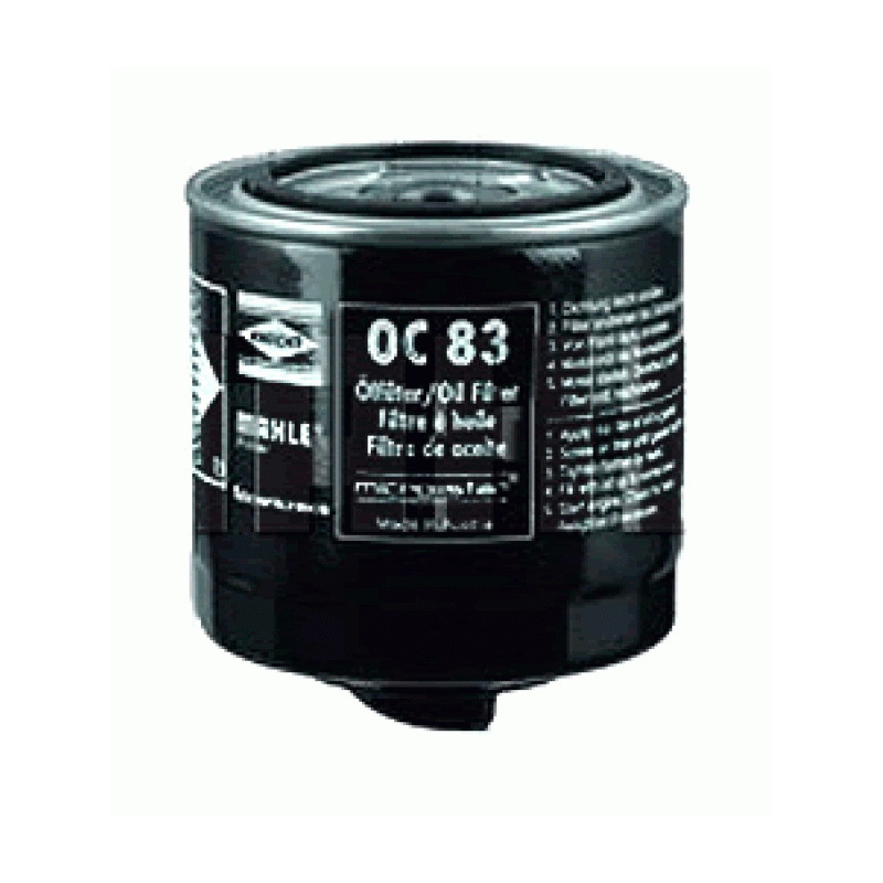 FILTRO DE ACEITE DE MOTOR MAHLE OC 83