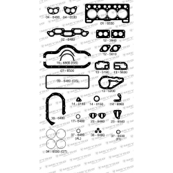 KIT DE JUNTAS DE MOTOR...