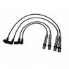 JUEGO DE CABLES DE BUJIAS BOSCH F 000 99C 125