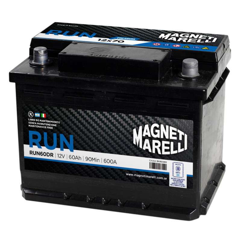 BATERIA MAGNETI MARELLI RUN60DR