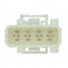 SENSOR DE OXIGENO (SONDA LAMBDA) MTE-THOMSON 7826.40.130