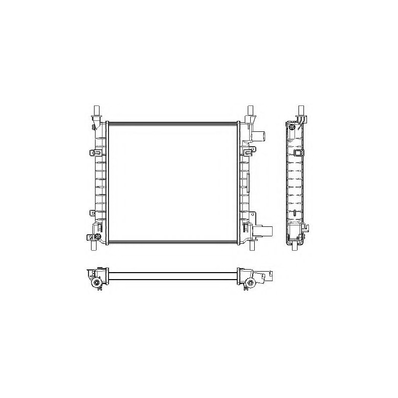 RADIADOR DE AGUA DENSO RA0120971R