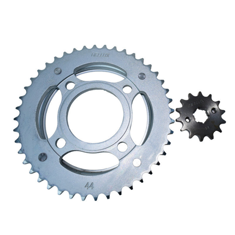 KIT PIÑON Y CORONA PARA MOTOS HELLUX HEHON1444428