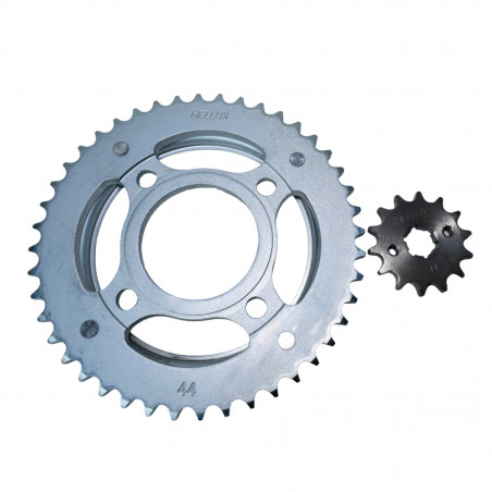 KIT PIÑON Y CORONA PARA MOTOS HELLUX HEHON1444428