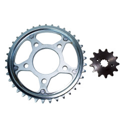 KIT PIÑON Y CORONA PARA MOTOS HELLUX HEHON1337520