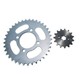 KIT PIÑON Y CORONA PARA MOTOS HELLUX HEHON1537428