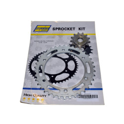 KIT PIÑON Y CORONA PARA MOTOS HELLUX HEHON1338520