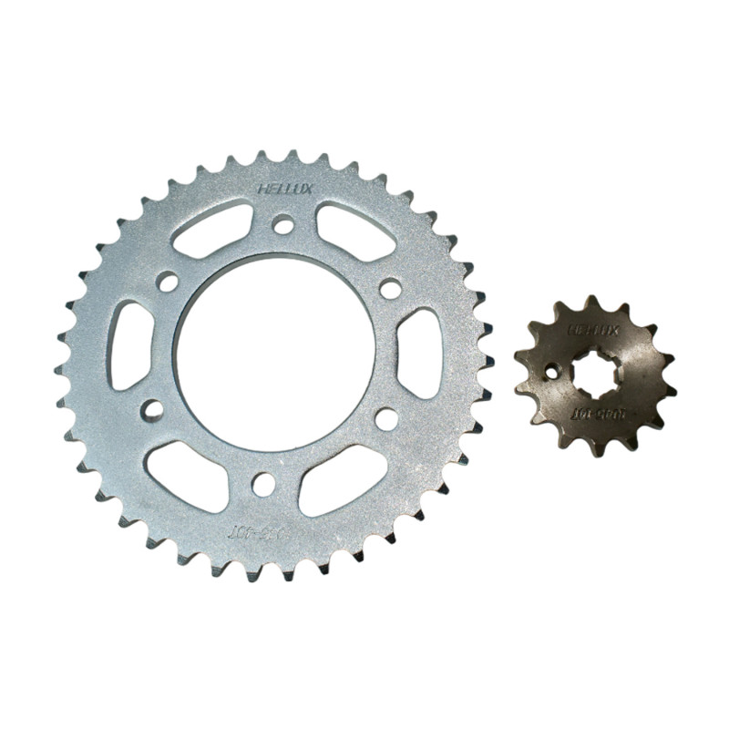 KIT PIÑON Y CORONA PARA MOTOS HELLUX HEYAM1440428