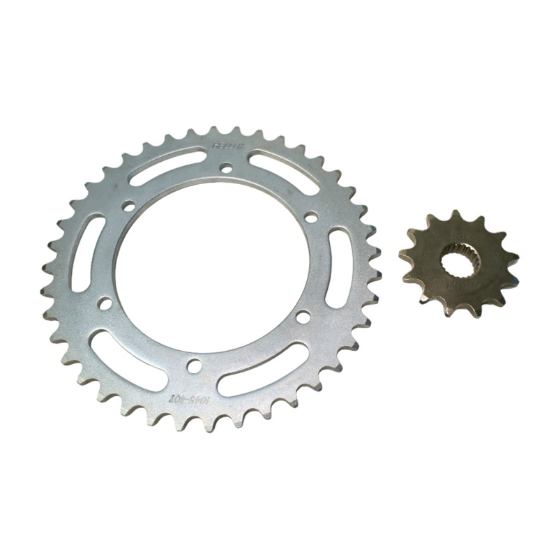 KIT PIÑON Y CORONA PARA MOTOS HELLUX HEYAM1340520