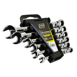 JUEGO DE LLAVES COMBINADAS ARTICULADAS HELLUX HET2712C