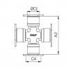 CRUCETA SKF VKUA 4532 B