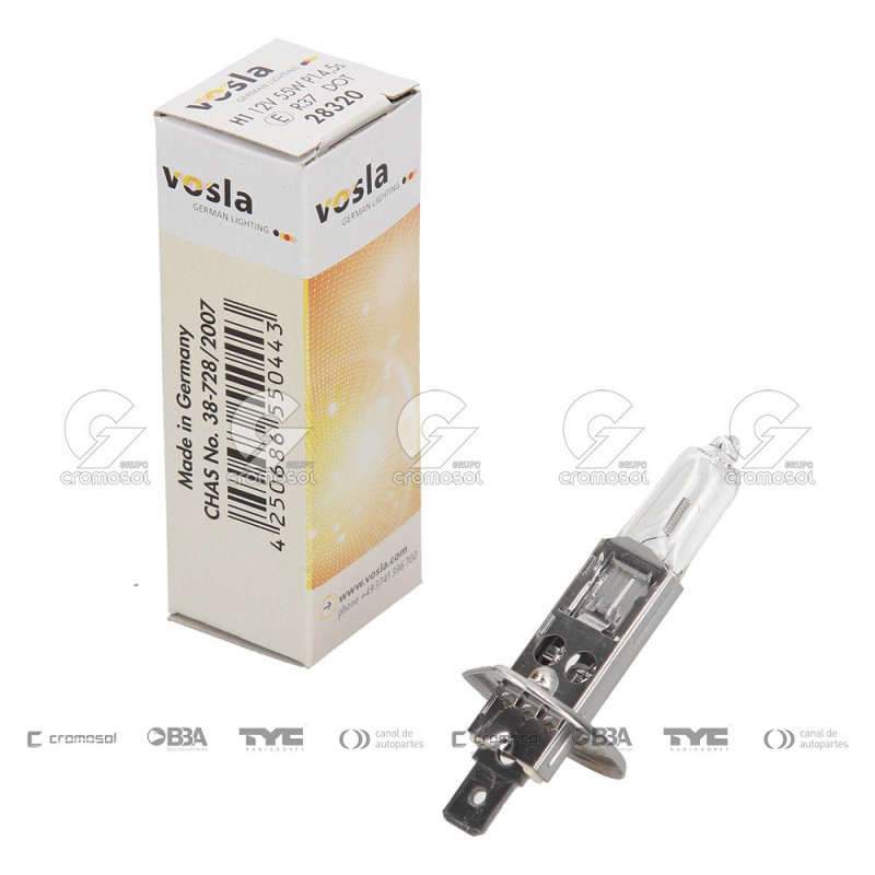LAMPARA HALOGENA VOSLA 25001/20