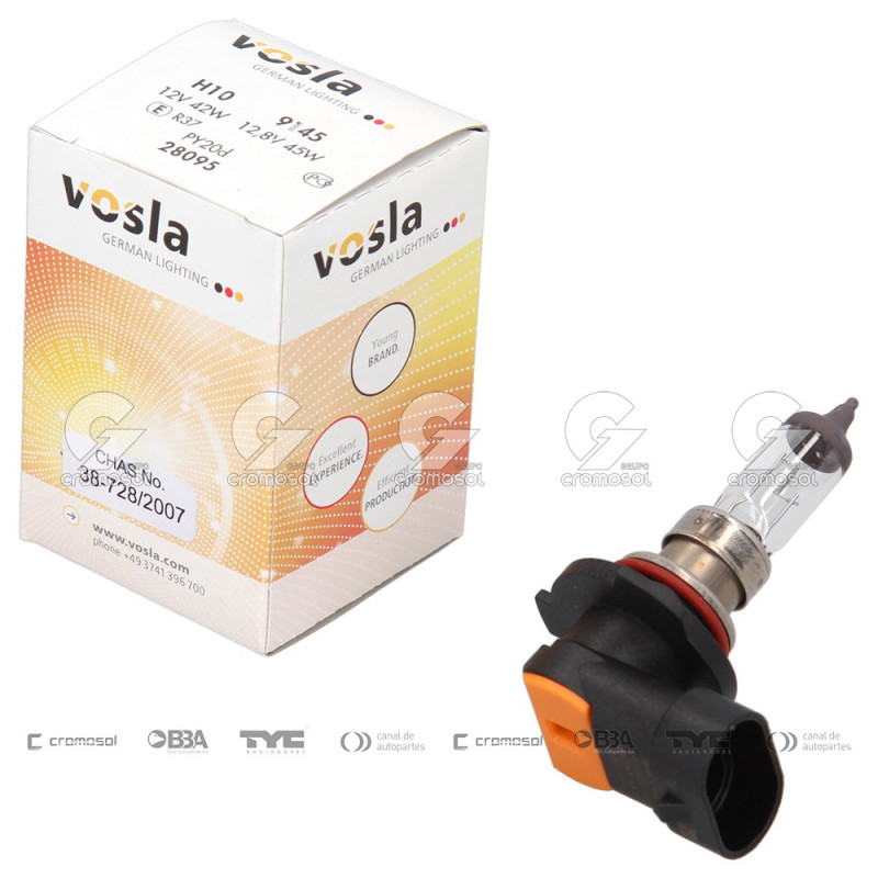 LAMPARA HALOGENA VOSLA 25072/20